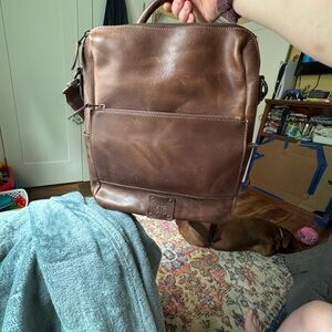 STS Ranchwear Brown Leather Backpack